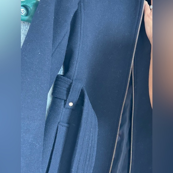 Michael Kors Coat. New with tags. Dark navy blue. - Picture 8 of 12